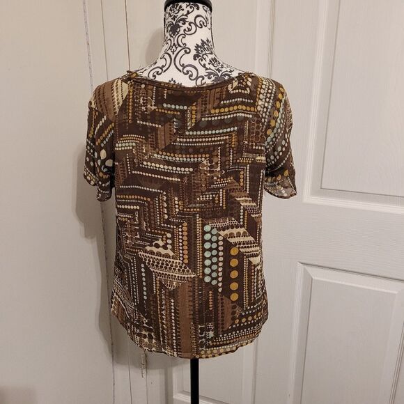J.jill silk woman's top - Picture 3 of 6